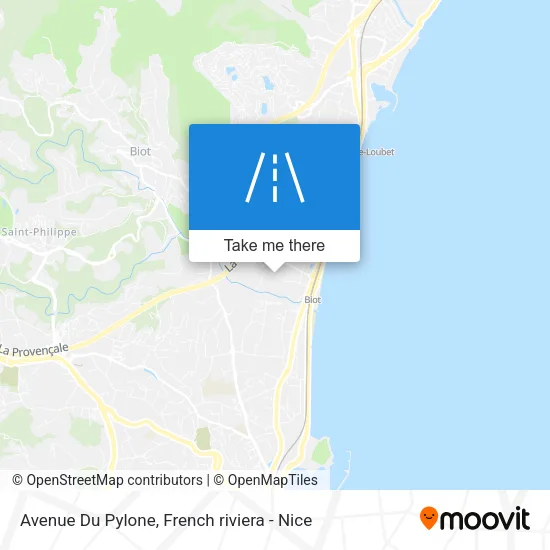 Avenue Du Pylone map