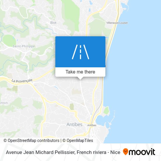 Avenue Jean Michard Pellissier map