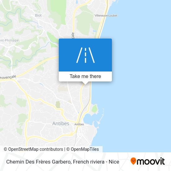 Chemin Des Frères Garbero map