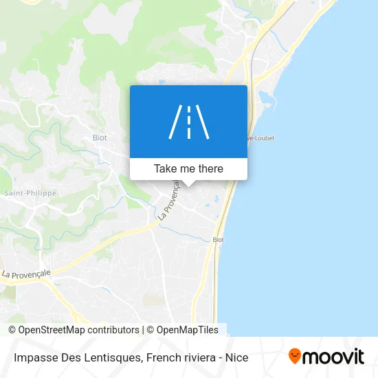 Impasse Des Lentisques map