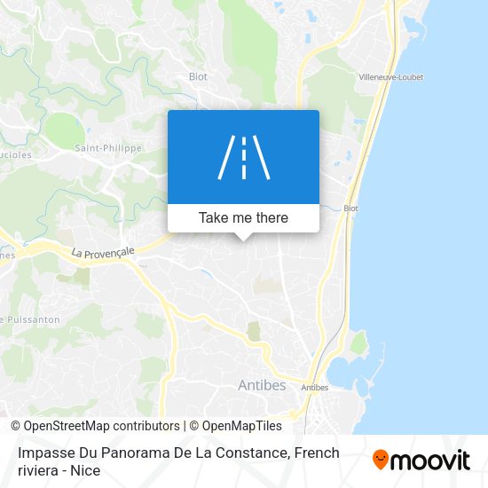 Impasse Du Panorama De La Constance map