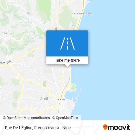 Rue De L'Église map