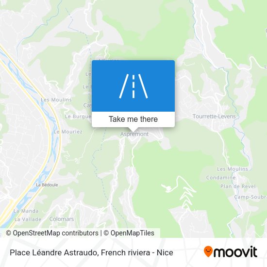 Place Léandre Astraudo map