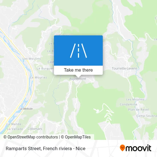 Rue Des Remparts map