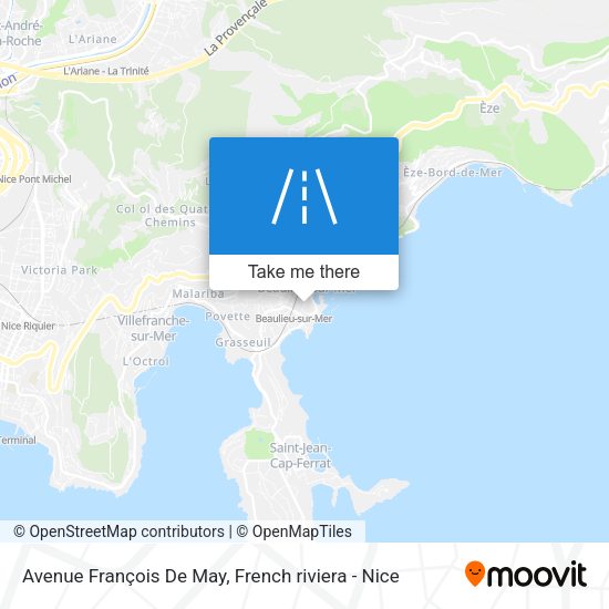 Avenue François De May map