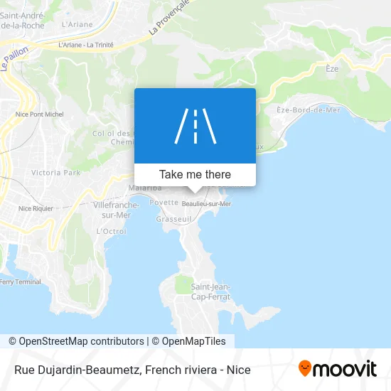 Rue Dujardin-Beaumetz map