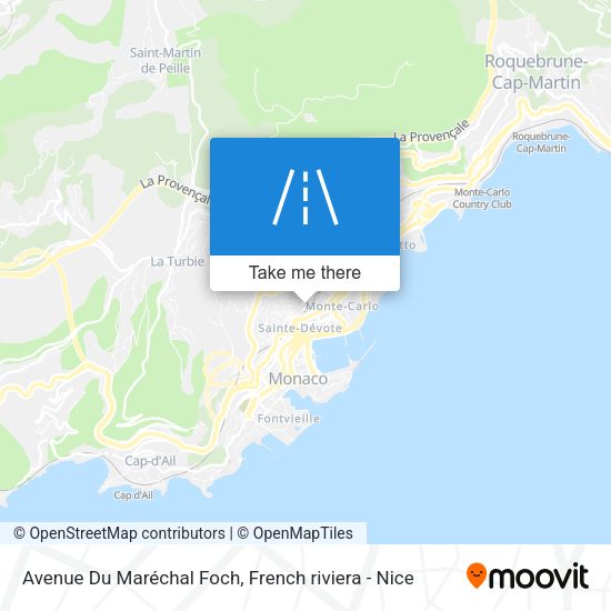 Avenue Du Maréchal Foch map