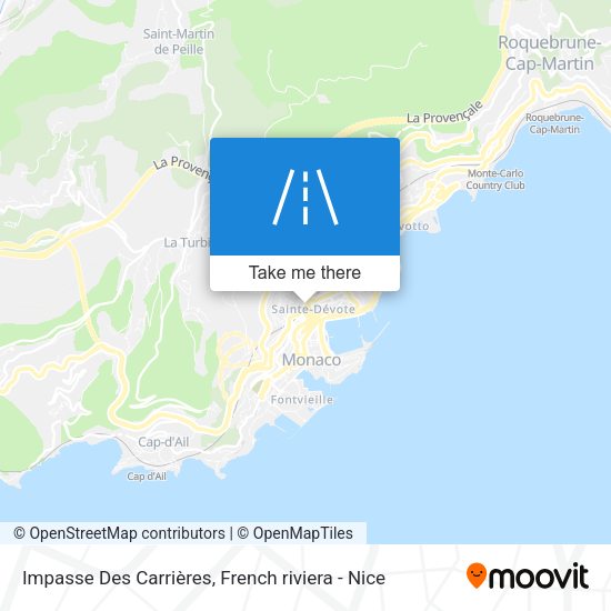 Impasse Des Carrières map
