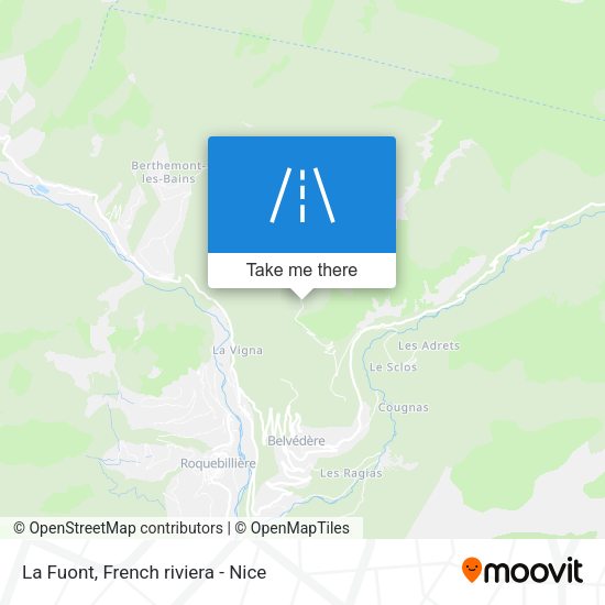 La Fuont map