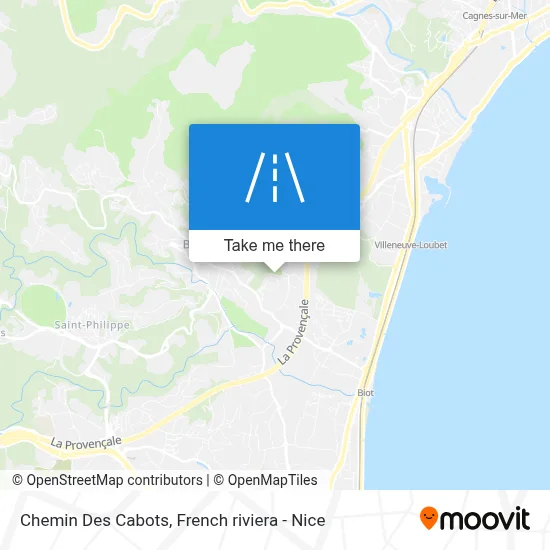 Chemin Des Cabots map