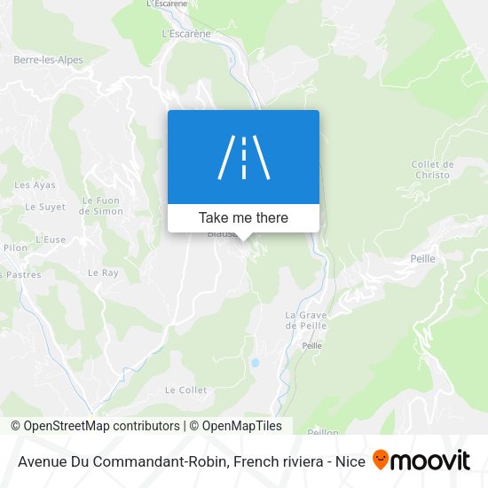 Avenue Du Commandant-Robin map