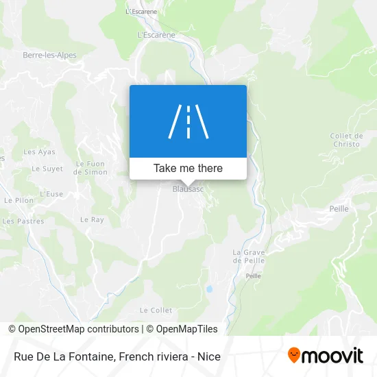 Rue De La Fontaine map