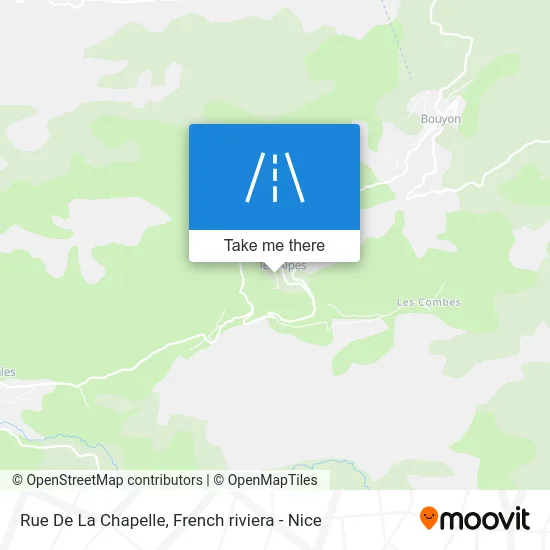 Mapa Rue De La Chapelle