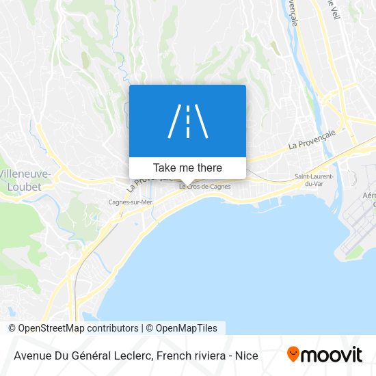 Avenue Du Général Leclerc map