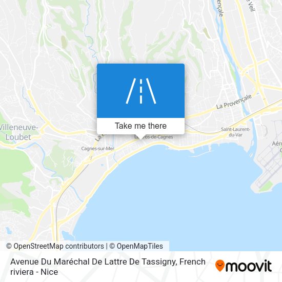 Avenue Du Maréchal De Lattre De Tassigny map