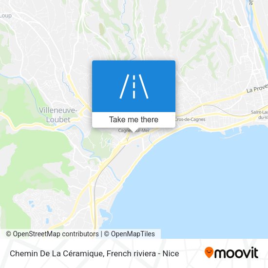 Chemin De La Céramique map