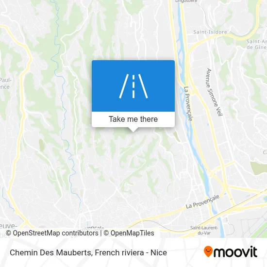 Chemin Des Mauberts map