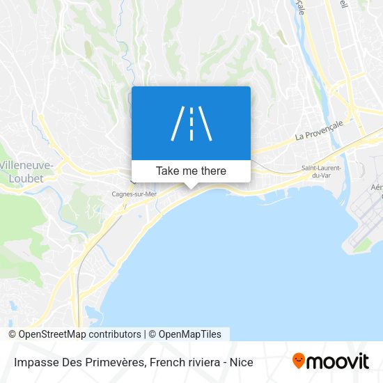 Impasse Des Primevères map