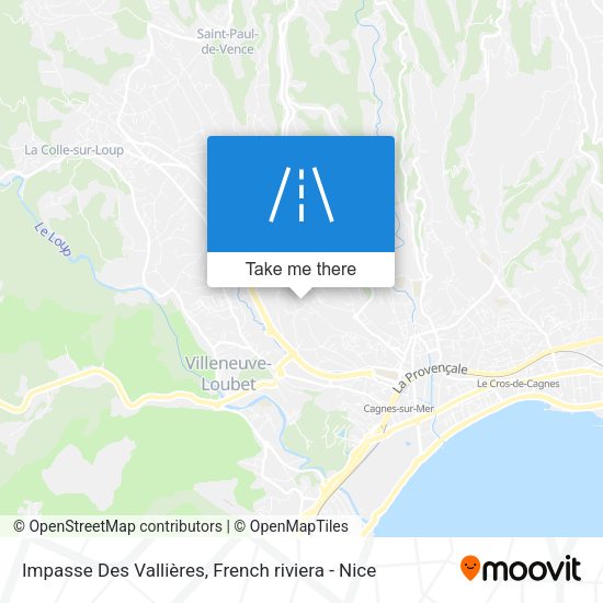 Impasse Des Vallières map