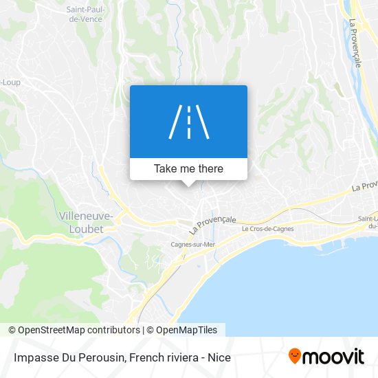 Impasse Du Perousin map