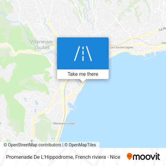 Promenade De L'Hippodrome map
