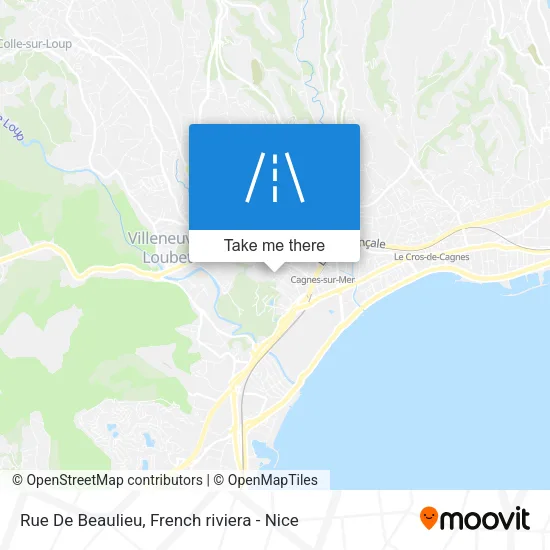 Rue De Beaulieu map