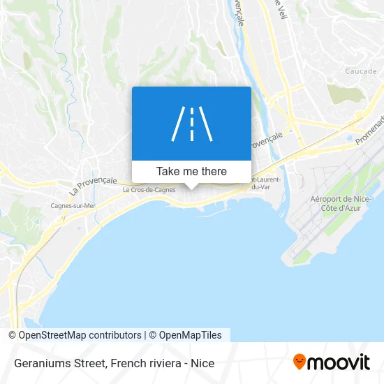 Rue Des Géraniums map