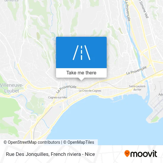 Rue Des Jonquilles map