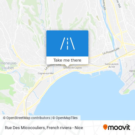 Rue Des Micocouliers map