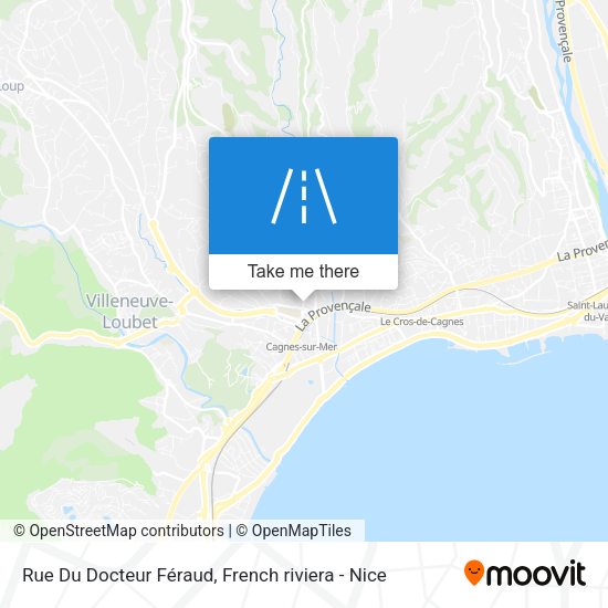 Rue Du Docteur Féraud map