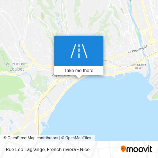 Rue Léo Lagrange map