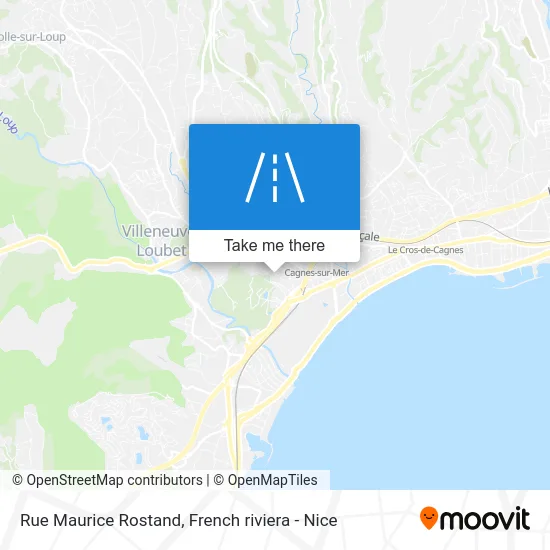 Rue Maurice Rostand map