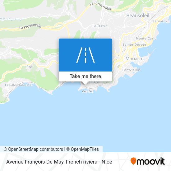 Avenue François De May map