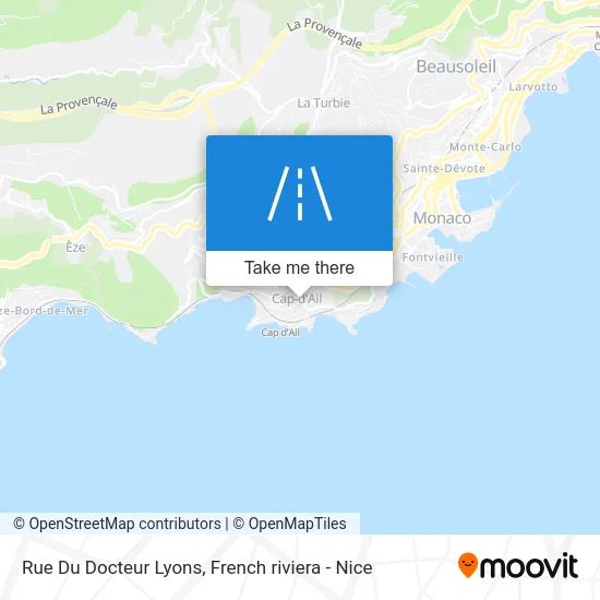 Rue Du Docteur Lyons map