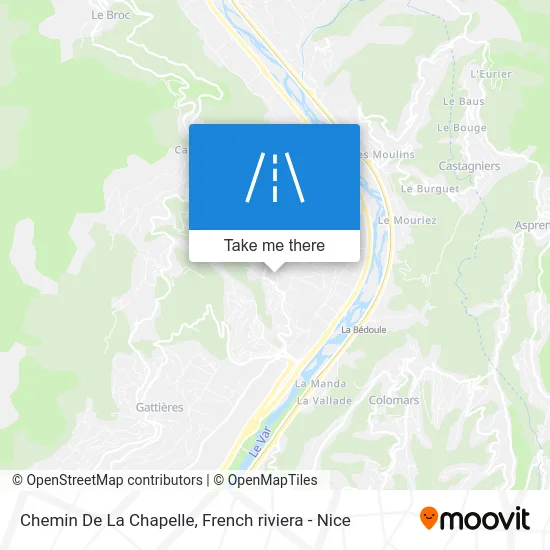 Chemin De La Chapelle map