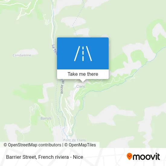 Rue De La Barrière map