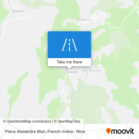Place Alexandre Mari map