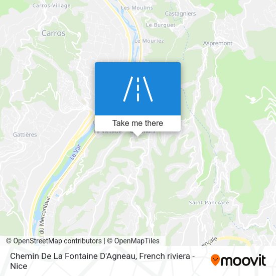 Chemin De La Fontaine D'Agneau map
