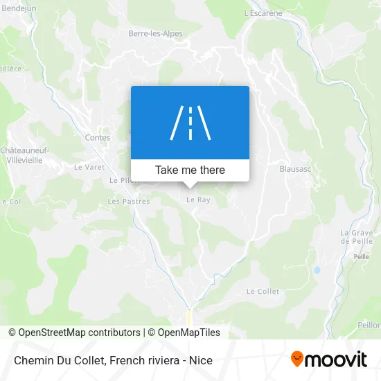 Chemin Du Collet map