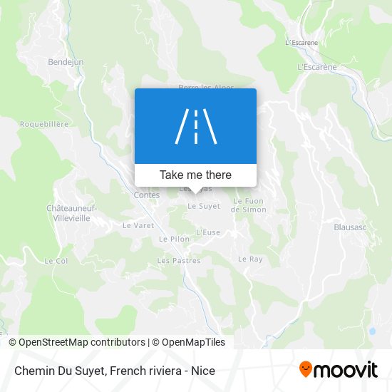 Chemin Du Suyet map