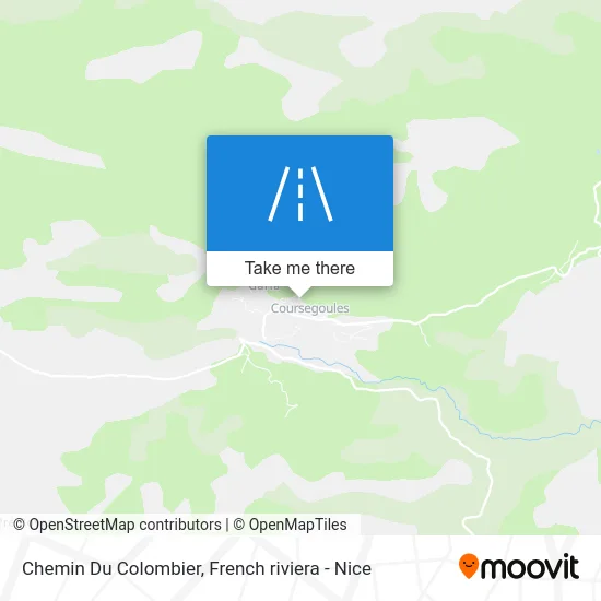 Chemin Du Colombier map