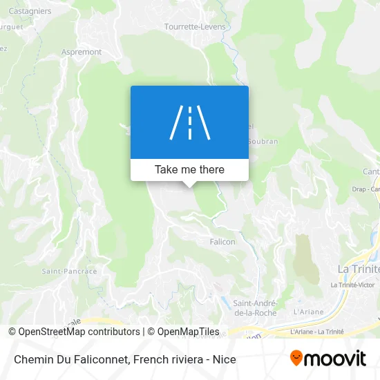 Chemin Du Faliconnet map