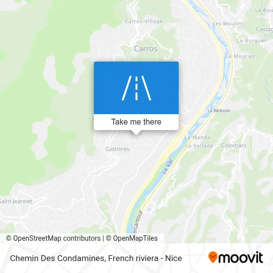 Chemin Des Condamines map