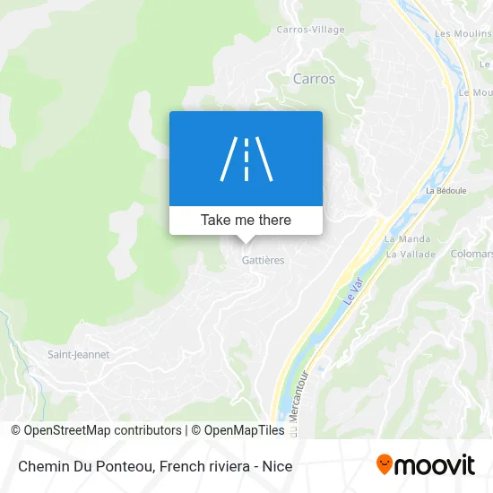 Chemin Du Ponteou map