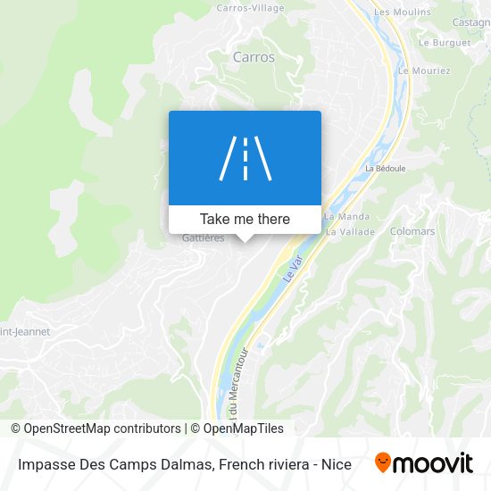 Impasse Des Camps Dalmas map