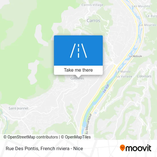 Rue Des Pontis map