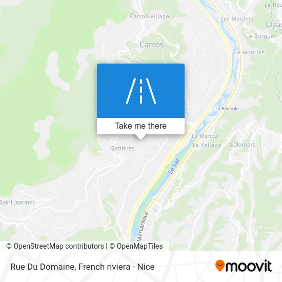 Rue Du Domaine map