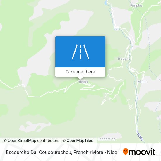 Escourcho Dai Coucouruchou map
