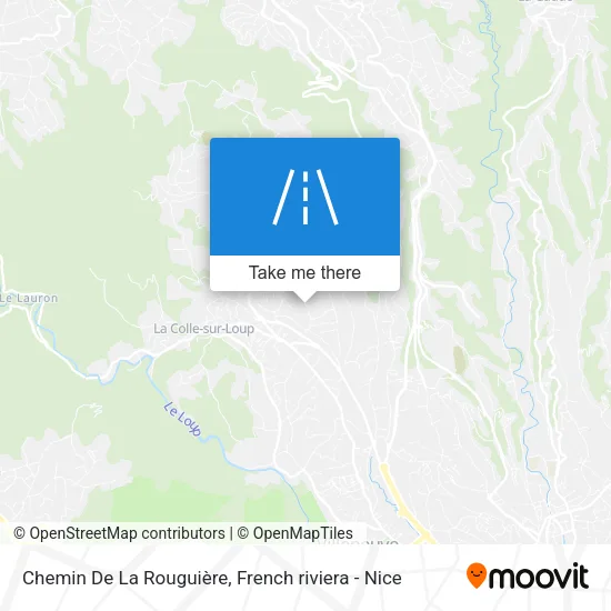 Chemin De La Rouguière map