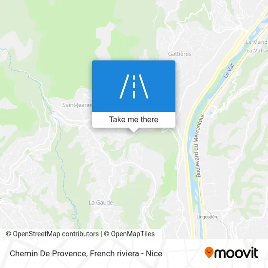 Chemin De Provence map